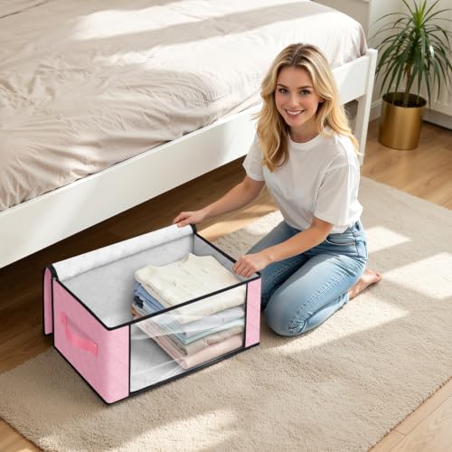 35L Closet Organizers (4 Pack-35l / Pink)