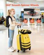 Kids Luggage Set (18 Inches 5-Piece Set / Bee)