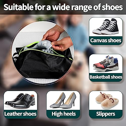 Shoe Bags for Travel (Black)