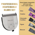 1-Pack 5-in-1 Replacement Blade Compatible with Wahl Animal Bravura Clipper (Silver / 1 Pack)