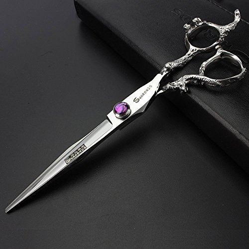 8 X Beauty Scissors High Hardness 400 °C Stainless Beauty heasyoppuheatorimu Thinning Special (8-in Cutting Scissors)