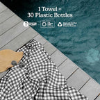 Original Towel (Gingham Black)