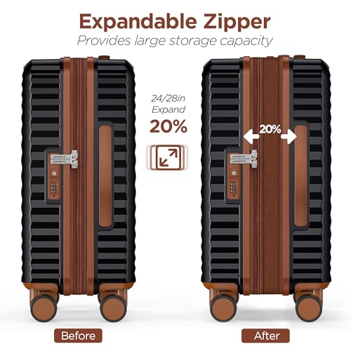 5pcs Luggage Set (Classic Black / 5PCS)