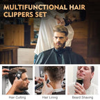 Professional Hair Clipper Set for Men (Black-978)