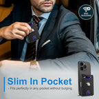 Airtag Wallet for Men (Carbon Black018)