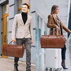Garment Bags for Travel (C-Brown)