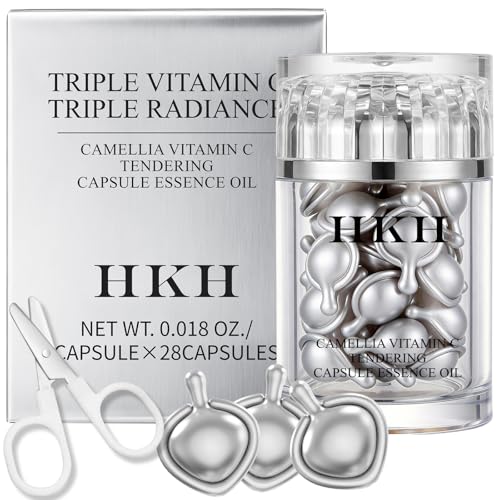 Triple Vitamin C Serum Capsules for Face
