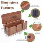 Cable Management Box (Large - Front Slots)