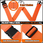 12 Pack Luggage Straps Suitcase Belts Wide Adjustable Packing Straps Travel Belts Accessories for Business Packing (Multicolor)