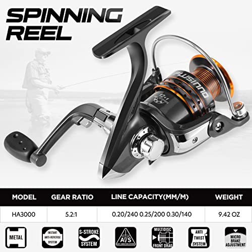 Fishing Rod and Reel Combos Carbon Fiber Telescopic Fishing Pole with Reel Combo Sea Saltwater Freshwater Kit Fishing Rod Kit (6.89 ft / Full Kit with Fishing Tools)