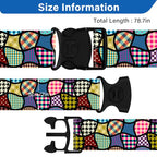 Luggage Straps for Suitcases (Black Pattern)