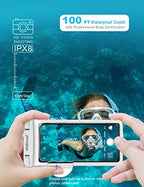 Waterproof Phone Pouch (1 Pack - White7.0")