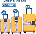 Luggage Straps for Suitcases Travel Belt Accessories, Cute Suitcase Strap - Image 2
