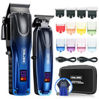 Cordless Hair Clippers and Trimmer Set for Men (Multicolor)