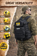 BARRERA Tactical Backpack 25L (Black / 25 L)