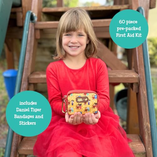KeepGoing Daniel Tiger’s Small Travel First Aid Kit Kids (Mini Play date)