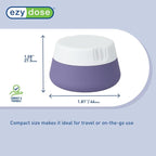 EZY DOSE Silicone Jar, Washable and Reusable, Versatile and Durable Container - Image 2