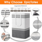 4 Pack Large Laundry Baskets (4 x 88L)