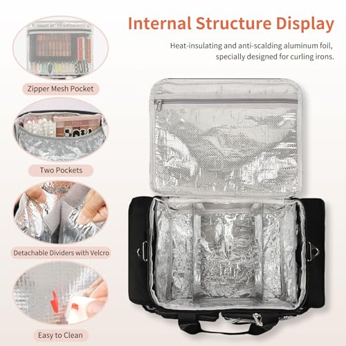 Large Hairstylist Traveling Bag (Large(16.1x10.6x11in))