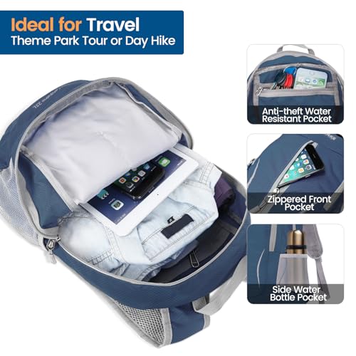Ultra Lightweight Packable Backpack 25L (25L / Navy Blue)