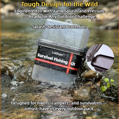 Mini Survival Fishing Kit (Crystal Clear)