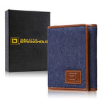 Extra Capacity Trifold Wallet for Men (IDSH7003-ID-den)