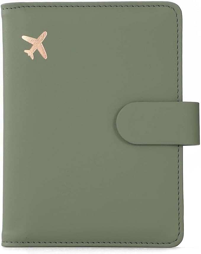 Melsbrinna Premium Leather Passport Holder Covers Case, Waterproof Rfid by Melsbrinna
