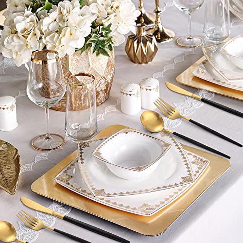Matte Black Gold Silverware Set (Matte Black Gold)