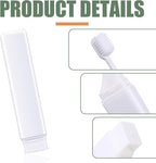 Patelai 2 Pieces Travel Toothbrush Set, Soft Bristle Mini Foldable Tooth Brush - Image 3