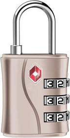 ZHEGE TSA Approved Locks, Luggage Locks, 3 Dial TSA Lock by ZHEGE