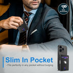 Airtag Wallet for Men (Black157)