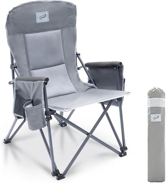 Heavy Duty Portable Folding Camping Chair by CamphorDesigns