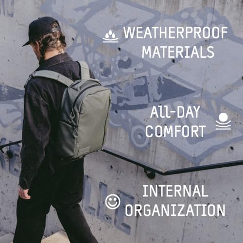 PRVKE Zip 21L Camera Backpack (31L (Bag Only) / Zip / Wasatch Green)
