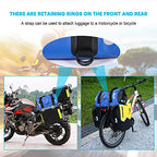 Waterproof Bag Duffel Bag 20L 30L 40L with Welded Seams Shoulder Straps (Blue / 30L)