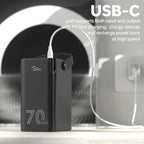 JOKO 70000mAh Power Bank High Capacity 20W PD 3.0 Fast Charging 22.5W Max Large - Image 3
