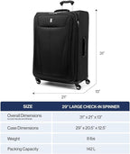 Travelpro Maxlite 5 Softside Expandable Checked Luggage - Image 3