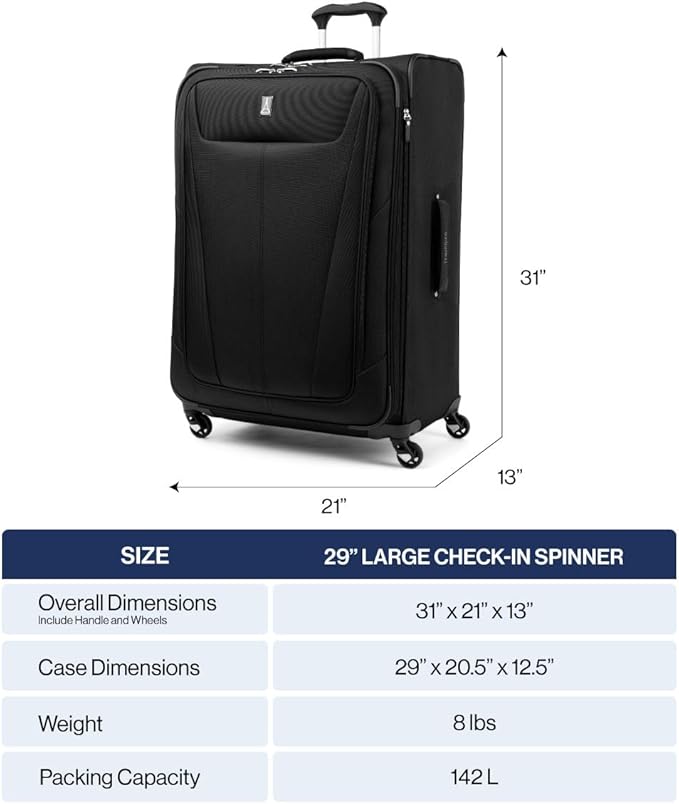 Travelpro Maxlite 5 Softside Expandable Checked Luggage - Image 7