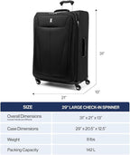 Travelpro Maxlite 5 Softside Expandable Checked Luggage - Image 6