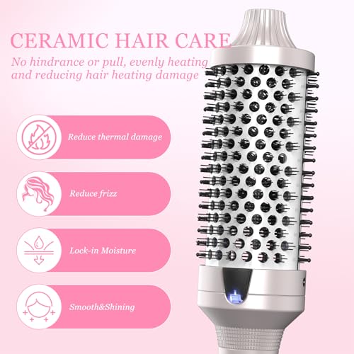 Thermal Brush Heated Round Brush 1.77 inch (Silver / 1.7 Inch)