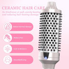 Thermal Brush Heated Round Brush 1.77 inch (Silver / 1.7 Inch)