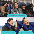 Inflatable Travel Pillow (Midnight)