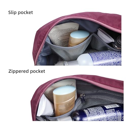Travel Toiletry Bag For Women (Valkyrie Red / 8L)