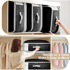 Comforter Storage Bag (Black / 4 Pack)