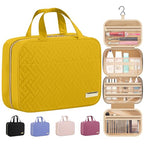 Hanging Travel Toiletry Bag Women Men Essentials Yellow (Yellow / Medium)