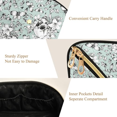 Makeup Organizer Bag (Skulls 191)