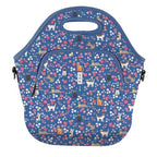 LunchTote Zippered Bag Insulated Neoprene Caddy (Purr-fection / X-Large 6.5 Quart Lunch Tote)