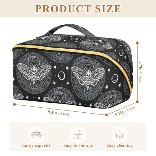 Makeup Organizer Bag (Skulls 168)