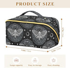 Makeup Organizer Bag (Skulls 168)