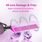 500 hot Comb Electric for Wigs (Purple)