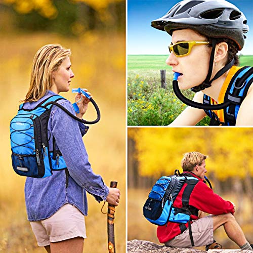 Hydration Backpack with 3L Water Bladder (Pink)